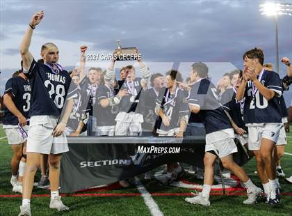 Thumbnail 3 in Webster Thomas @ Canandaigua Academy (Section 5 Class B Final) photogallery.