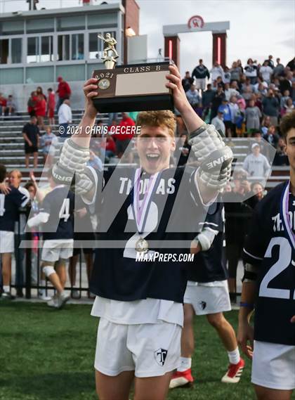 Thumbnail 2 in Webster Thomas @ Canandaigua Academy (Section 5 Class B Final) photogallery.