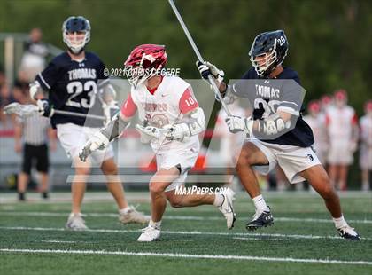 Thumbnail 2 in Webster Thomas @ Canandaigua Academy (Section 5 Class B Final) photogallery.