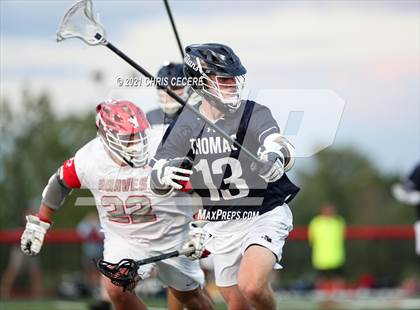 Thumbnail 2 in Webster Thomas @ Canandaigua Academy (Section 5 Class B Final) photogallery.