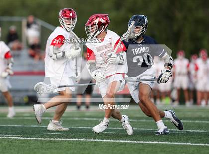 Thumbnail 1 in Webster Thomas @ Canandaigua Academy (Section 5 Class B Final) photogallery.