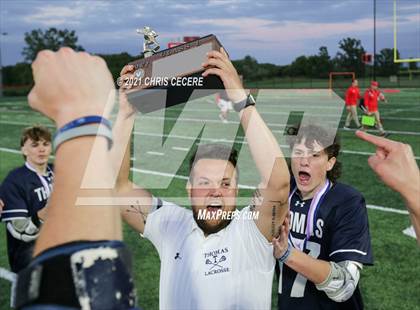 Thumbnail 2 in Webster Thomas @ Canandaigua Academy (Section 5 Class B Final) photogallery.