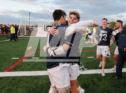 Thumbnail 3 in Webster Thomas @ Canandaigua Academy (Section 5 Class B Final) photogallery.
