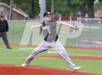 Thumbnail 3 in Mansfield vs. Hebron Game 1 (UIL 6A Area Playoff) photogallery.