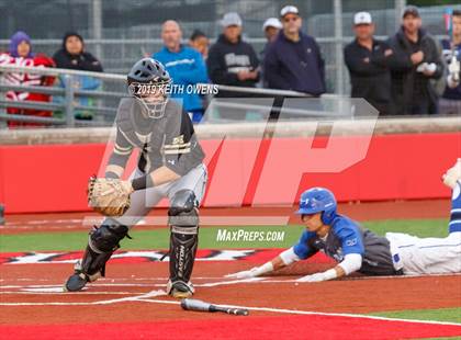 Thumbnail 3 in Mansfield vs. Hebron Game 1 (UIL 6A Area Playoff) photogallery.