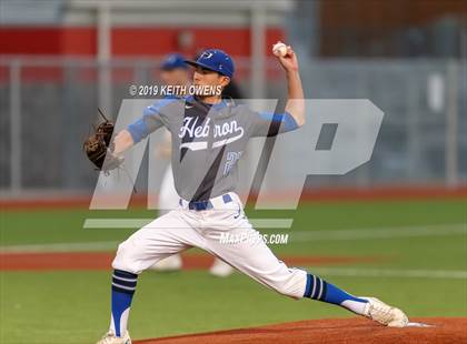 Thumbnail 2 in Mansfield vs. Hebron Game 1 (UIL 6A Area Playoff) photogallery.