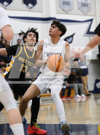 Thumbnail 1 in Bosco Tech vs Northwood (CIF SS Division 3A Quarterfinal) photogallery.