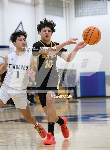 Thumbnail 2 in Bosco Tech vs Northwood (CIF SS Division 3A Quarterfinal) photogallery.
