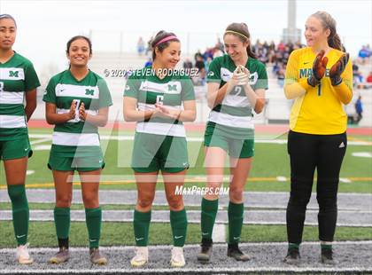 Thumbnail 2 in Manteca vs. Christian Brothers (CIF SJS D3 Final) photogallery.