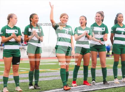 Thumbnail 2 in Manteca vs. Christian Brothers (CIF SJS D3 Final) photogallery.