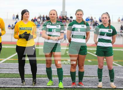 Thumbnail 2 in Manteca vs. Christian Brothers (CIF SJS D3 Final) photogallery.