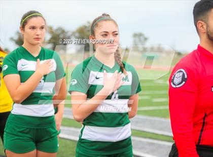 Thumbnail 2 in Manteca vs. Christian Brothers (CIF SJS D3 Final) photogallery.