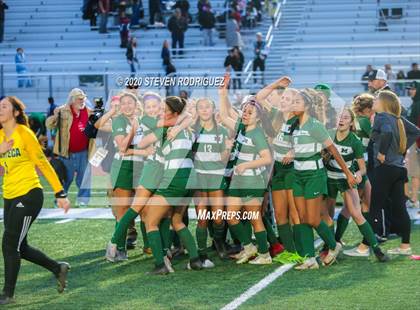 Thumbnail 2 in Manteca vs. Christian Brothers (CIF SJS D3 Final) photogallery.