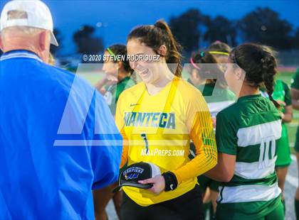 Thumbnail 2 in Manteca vs. Christian Brothers (CIF SJS D3 Final) photogallery.