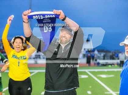 Thumbnail 3 in Manteca vs. Christian Brothers (CIF SJS D3 Final) photogallery.