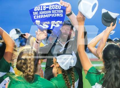 Thumbnail 2 in Manteca vs. Christian Brothers (CIF SJS D3 Final) photogallery.