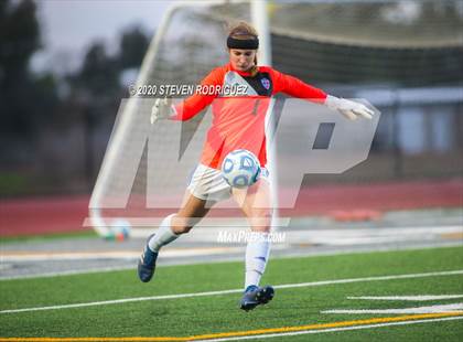 Thumbnail 3 in Manteca vs. Christian Brothers (CIF SJS D3 Final) photogallery.