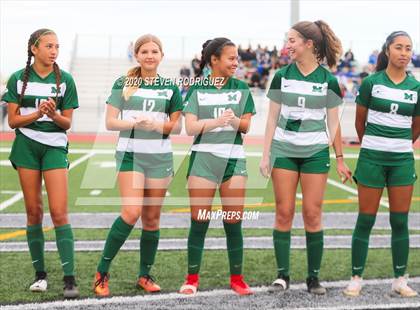 Thumbnail 2 in Manteca vs. Christian Brothers (CIF SJS D3 Final) photogallery.