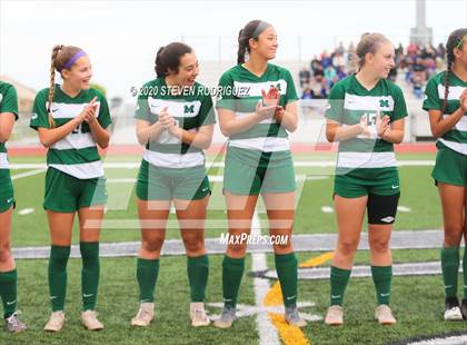 Thumbnail 2 in Manteca vs. Christian Brothers (CIF SJS D3 Final) photogallery.