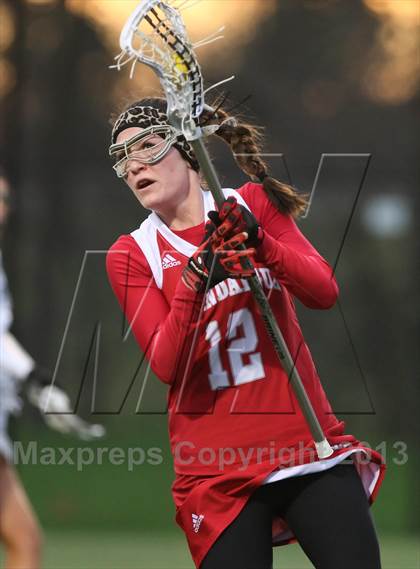 Thumbnail 3 in Canandaigua Academy vs.  Mendon/Sutherland photogallery.