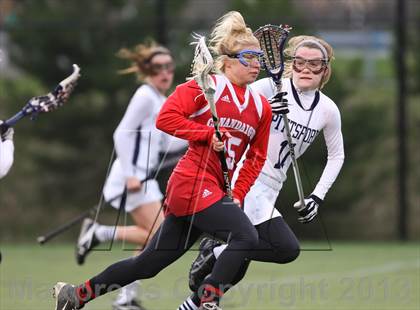 Thumbnail 3 in Canandaigua Academy vs.  Mendon/Sutherland photogallery.