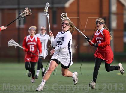 Thumbnail 2 in Canandaigua Academy vs.  Mendon/Sutherland photogallery.