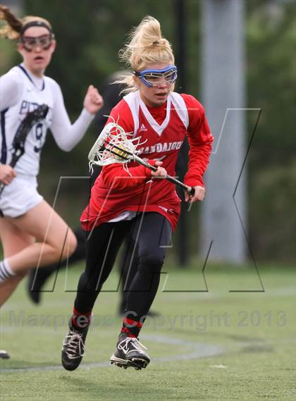 Thumbnail 2 in Canandaigua Academy vs.  Mendon/Sutherland photogallery.
