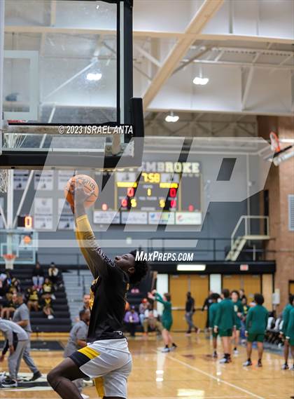 Thumbnail 1 in Fairmont vs Pinecrest (2023 Robeson County Shootout) Championship photogallery.