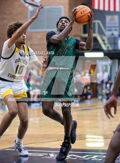 Thumbnail 1 in Fairmont vs Pinecrest (2023 Robeson County Shootout) Championship photogallery.