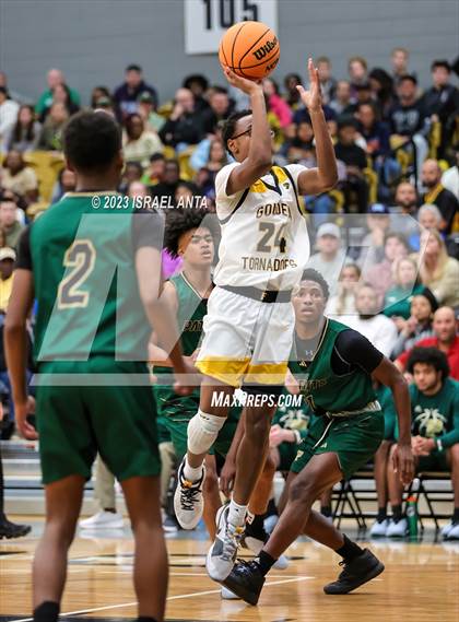Thumbnail 1 in Fairmont vs Pinecrest (2023 Robeson County Shootout) Championship photogallery.