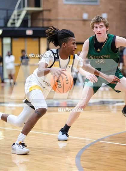 Thumbnail 1 in Fairmont vs Pinecrest (2023 Robeson County Shootout) Championship photogallery.