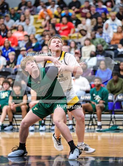 Thumbnail 1 in Fairmont vs Pinecrest (2023 Robeson County Shootout) Championship photogallery.
