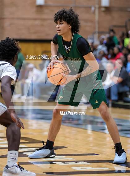 Thumbnail 1 in Fairmont vs Pinecrest (2023 Robeson County Shootout) Championship photogallery.