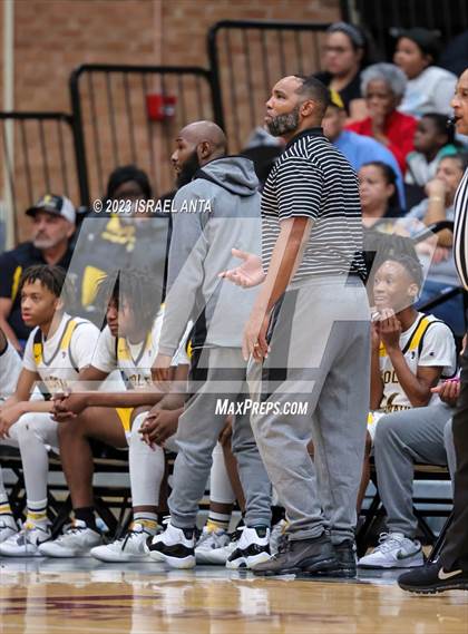 Thumbnail 1 in Fairmont vs Pinecrest (2023 Robeson County Shootout) Championship photogallery.