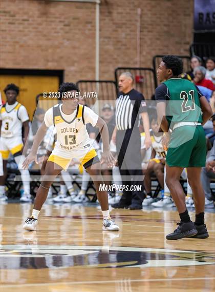 Thumbnail 2 in Fairmont vs Pinecrest (2023 Robeson County Shootout) Championship photogallery.