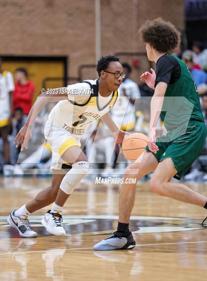 Thumbnail 1 in Fairmont vs Pinecrest (2023 Robeson County Shootout) Championship photogallery.