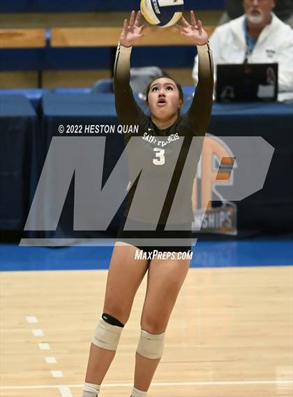 Thumbnail 2 in Saint Francis vs. Cathedral Catholic (CIF State Open Final) photogallery.