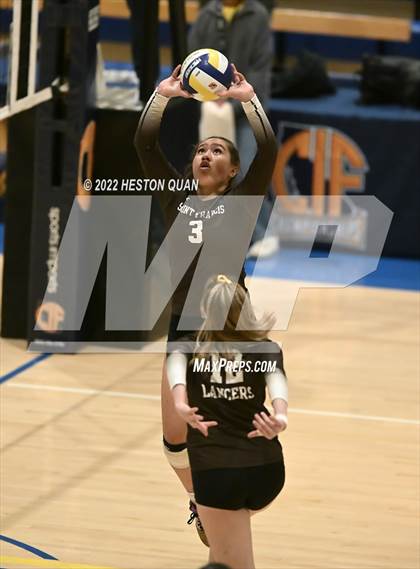 Thumbnail 2 in Saint Francis vs. Cathedral Catholic (CIF State Open Final) photogallery.