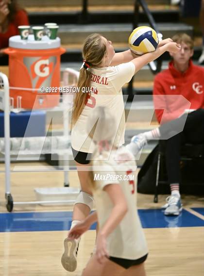 Thumbnail 1 in Saint Francis vs. Cathedral Catholic (CIF State Open Final) photogallery.