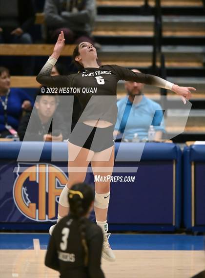 Thumbnail 3 in Saint Francis vs. Cathedral Catholic (CIF State Open Final) photogallery.