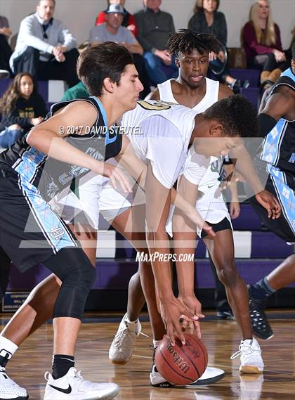 Thumbnail 2 in Clovis North vs. St. Patrick-St. Vincent (St. Hope Elite Classic) photogallery.