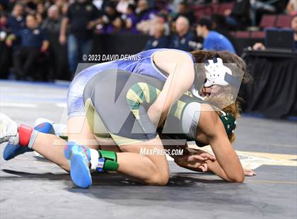 Thumbnail 1 in CIF State Girls Wrestling Championships (Consolation RD1) photogallery.