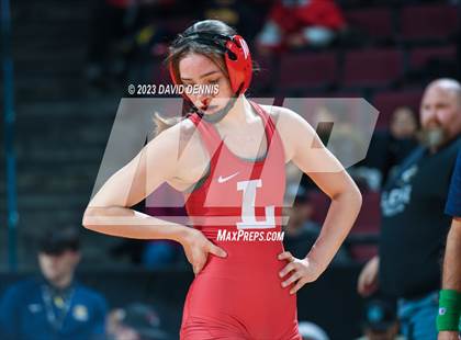 Thumbnail 1 in CIF State Girls Wrestling Championships (Consolation RD1) photogallery.