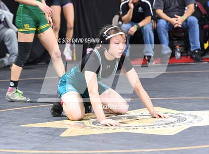 Thumbnail 1 in CIF State Girls Wrestling Championships (Consolation RD1) photogallery.