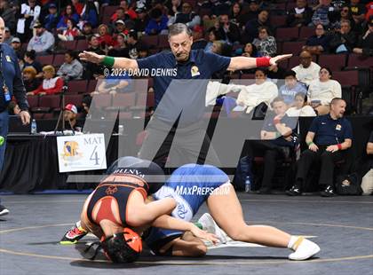 Thumbnail 3 in CIF State Girls Wrestling Championships (Consolation RD1) photogallery.