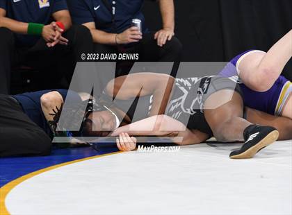 Thumbnail 2 in CIF State Girls Wrestling Championships (Consolation RD1) photogallery.