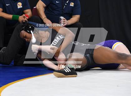 Thumbnail 1 in CIF State Girls Wrestling Championships (Consolation RD1) photogallery.