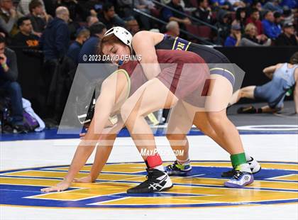 Thumbnail 3 in CIF State Girls Wrestling Championships (Consolation RD1) photogallery.