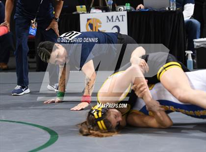 Thumbnail 3 in CIF State Girls Wrestling Championships (Consolation RD1) photogallery.