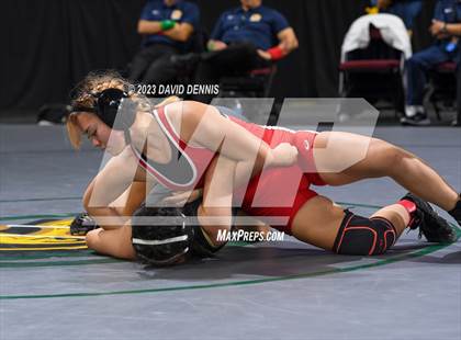 Thumbnail 1 in CIF State Girls Wrestling Championships (Consolation RD1) photogallery.